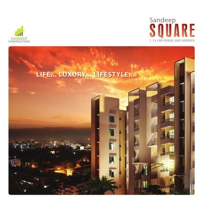 Sandeep White Square Brochure Image 1