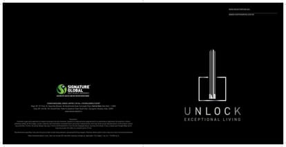 Signature Global Titanium SPR Brochure Image 1