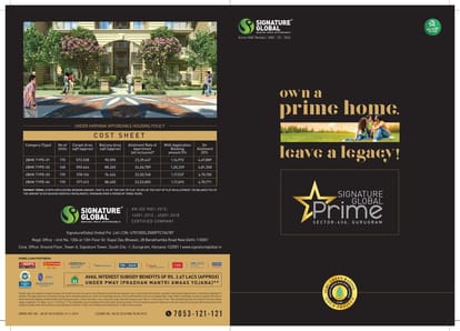 Signature Global Prime Brochure Image 1