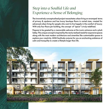M3M Soulitude Brochure Image 12