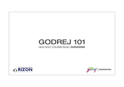 Godrej 101 Brochure Image 1
