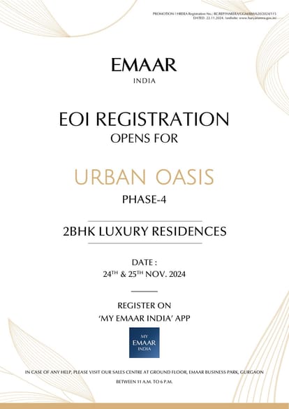 Emaar Urban Oasis Phase 4 Brochure Image 1