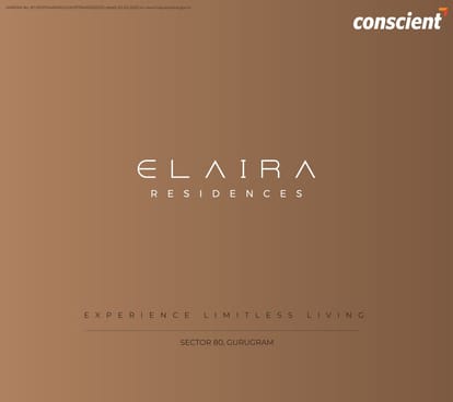 Conscient Elaira Residences Brochure Image 1