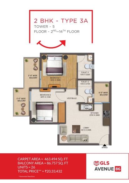 GLS Avenue 86 Brochure Image 13