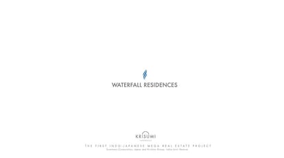 Krisumi Waterfall Residences Brochure Image 1
