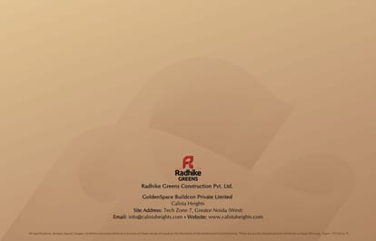 Radhike Calista Heights Brochure Image 24