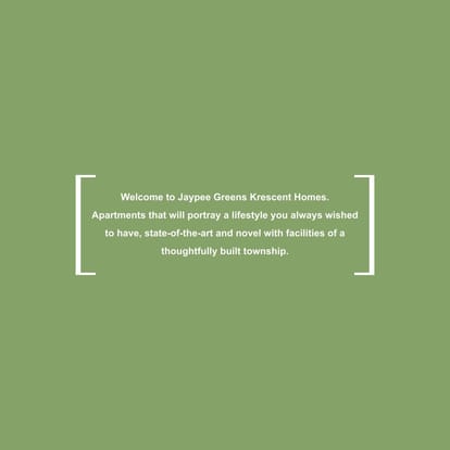 Jaypee Greens Krescent Brochure Image 3