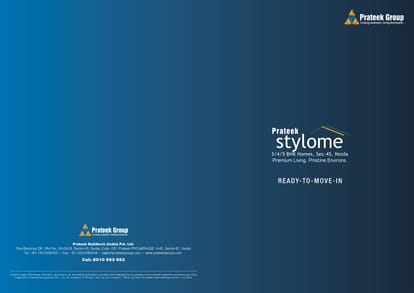 Prateek Stylome Brochure Image 1
