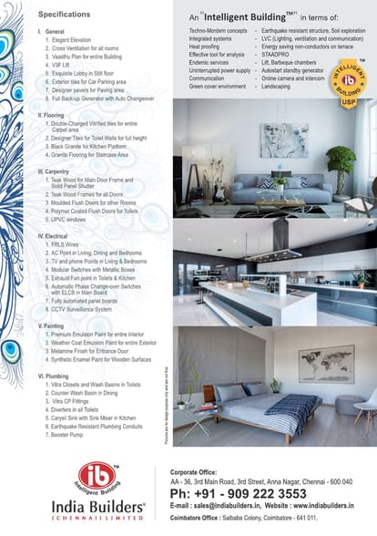 India Mayuri Maple Brochure Image 5