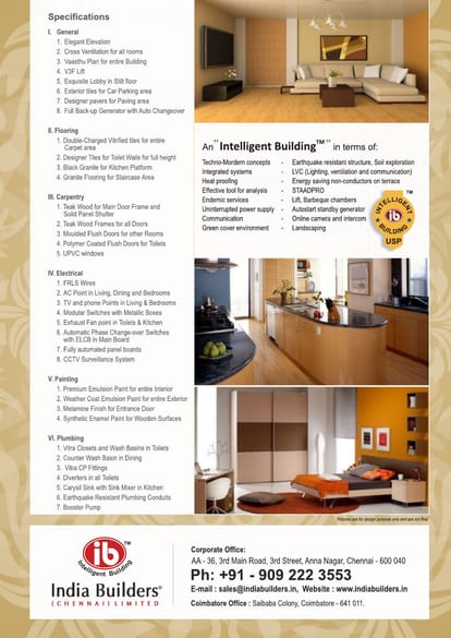 India The Evora Expanse Brochure Image 7