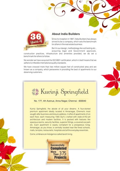 India Kurinji Springfield Brochure Image 2