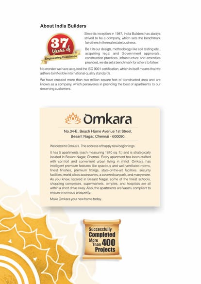 India Omkara Brochure Image 2