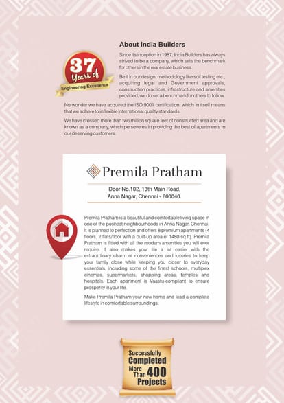 India Premila Pratham Brochure Image 2