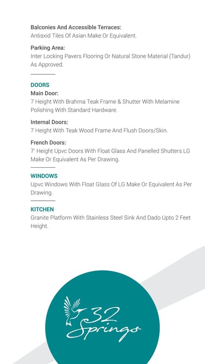 32 Springs Brochure Image 17