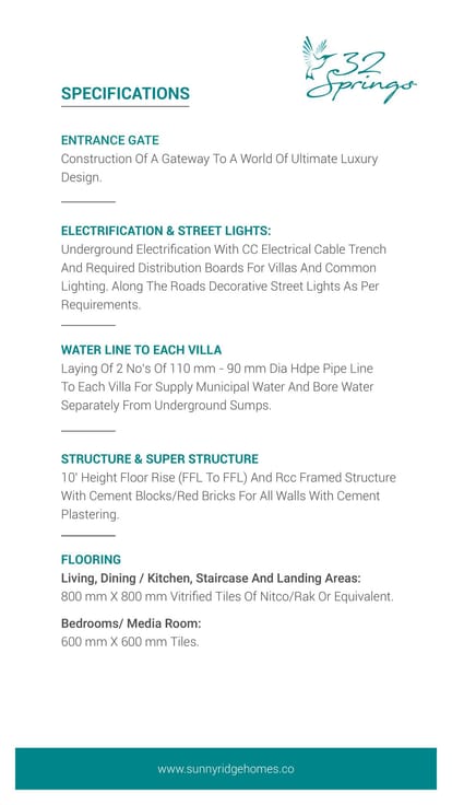 32 Springs Brochure Image 16