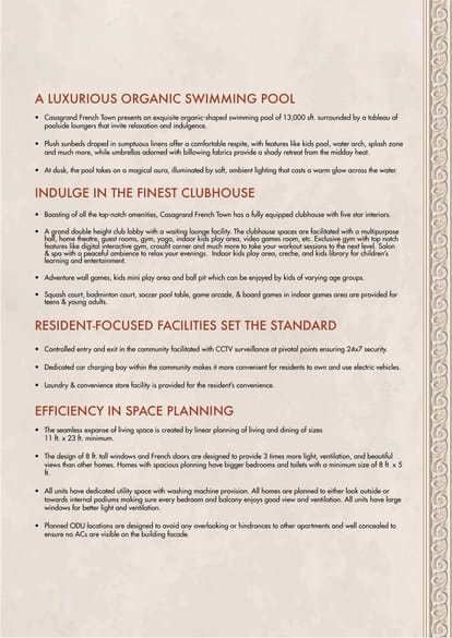 Casagrand Frenchtown Brochure Image 15