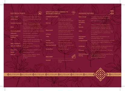 Casagrand Elysium Brochure Image 89