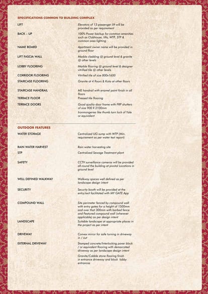 Casagrand Holachennai Brochure Image 137