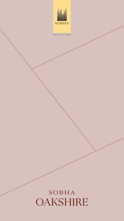 Sobha Oakshire Brochure Image 1