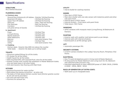 Sattva Forest Ridge Brochure Image 13