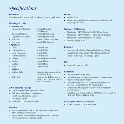 Sattva Bliss Brochure Image 14