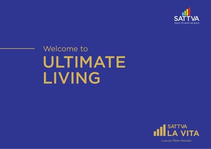 Sattva La Vita Brochure Image 1