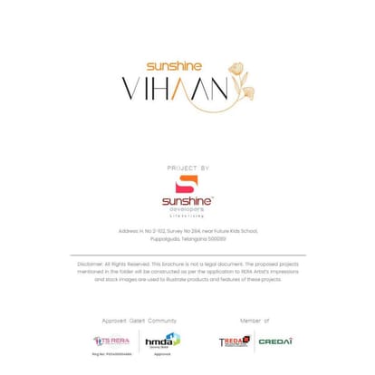 Sunshine Vihaan Brochure Image 21
