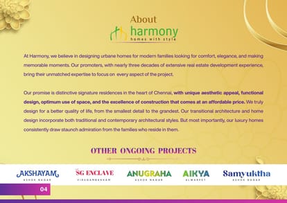 Harmony Blossoms Brochure Image 4