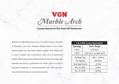 VGN Marble Arch Brochure Image 4