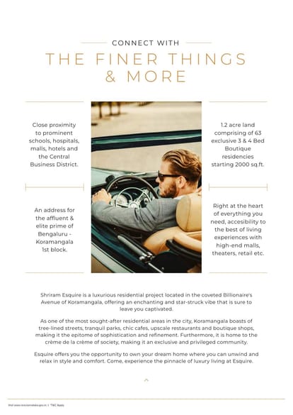 Shriram Esquire Brochure Image 2