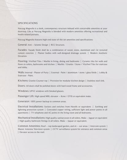Navyug Magnolia Brochure Image 3