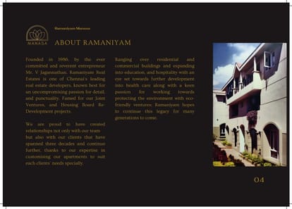 Ramaniyam Manasa Brochure Image 5