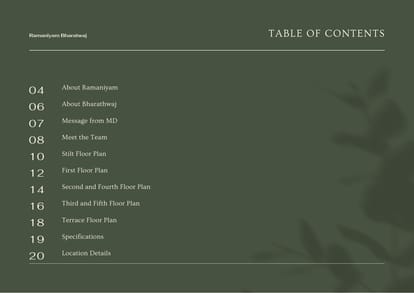 Ramaniyam Bharadwaj Brochure Image 3
