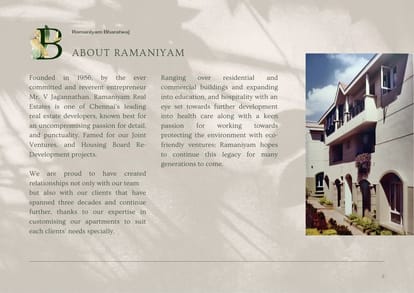 Ramaniyam Bharadwaj Brochure Image 5