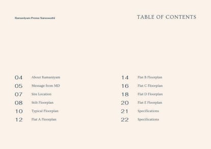 Ramaniyam Prema Saraswathi Brochure Image 3