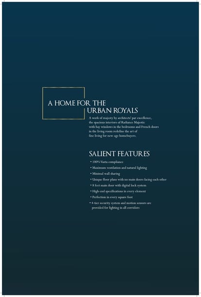 Radiance Majestic Brochure Image 7
