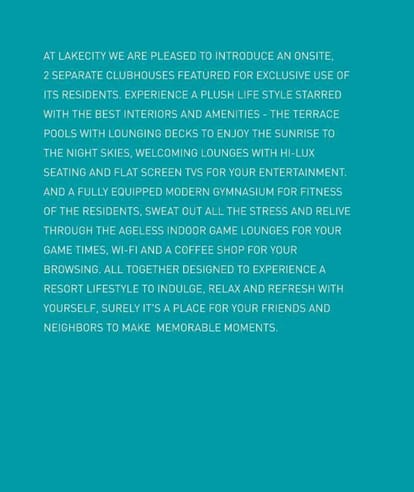 Vasavi Lake City Brochure Image 12