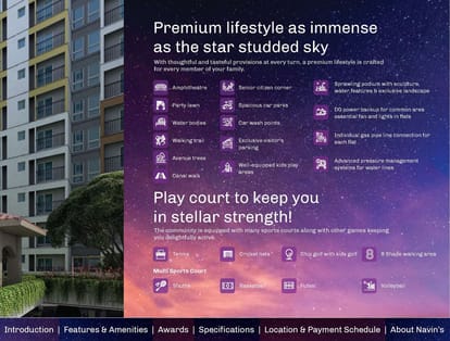 Navin's Starwood Towers Brochure Image 11