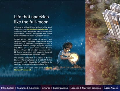 Navin's Starwood Towers Brochure Image 2