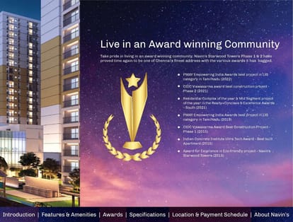 Navin's Starwood Towers Brochure Image 15