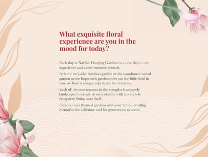 Navin's Hanging Gardens Brochure Image 3