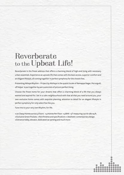 Akshaya Rhythm Brochure Image 3