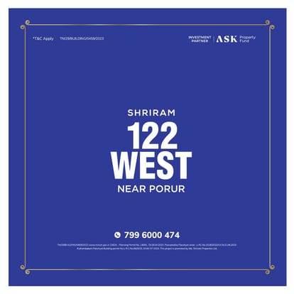 Shriram 122 West Brochure Image 30