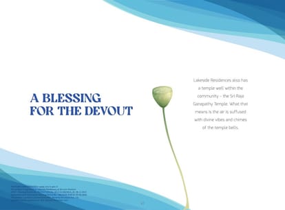 Shriram Lakeside Residences Brochure Image 28