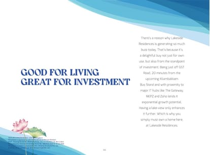 Shriram Lakeside Residences Brochure Image 45