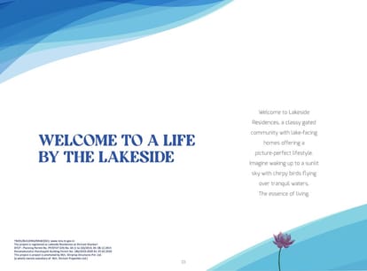 Shriram Lakeside Residences Brochure Image 2