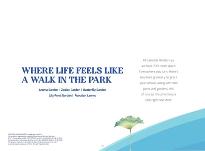 Shriram Lakeside Residences Brochure Image 14