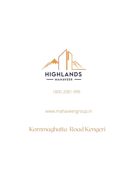 Mahaveer Highlands Brochure Image 1