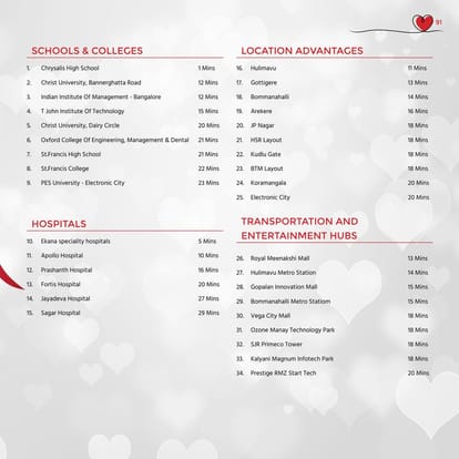 Casagrand Amor Brochure Image 91