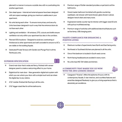 Casagrand Vivacity Brochure Image 18